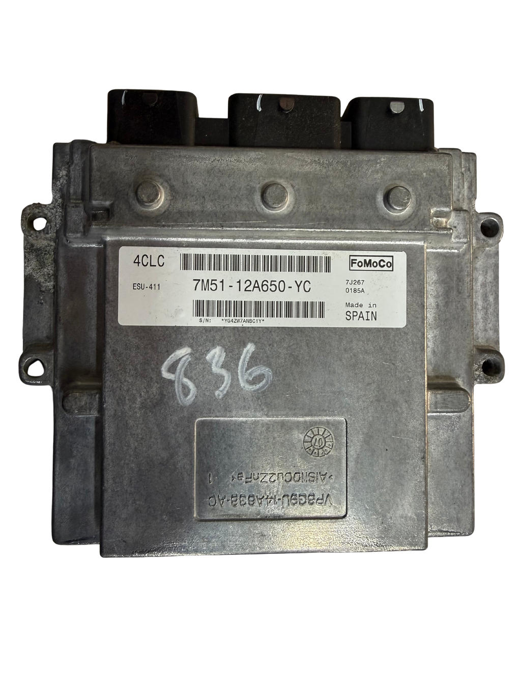 COMPUTADORA DE MOTOR FORD FOCUS 2.0 7M51-12A650-YC