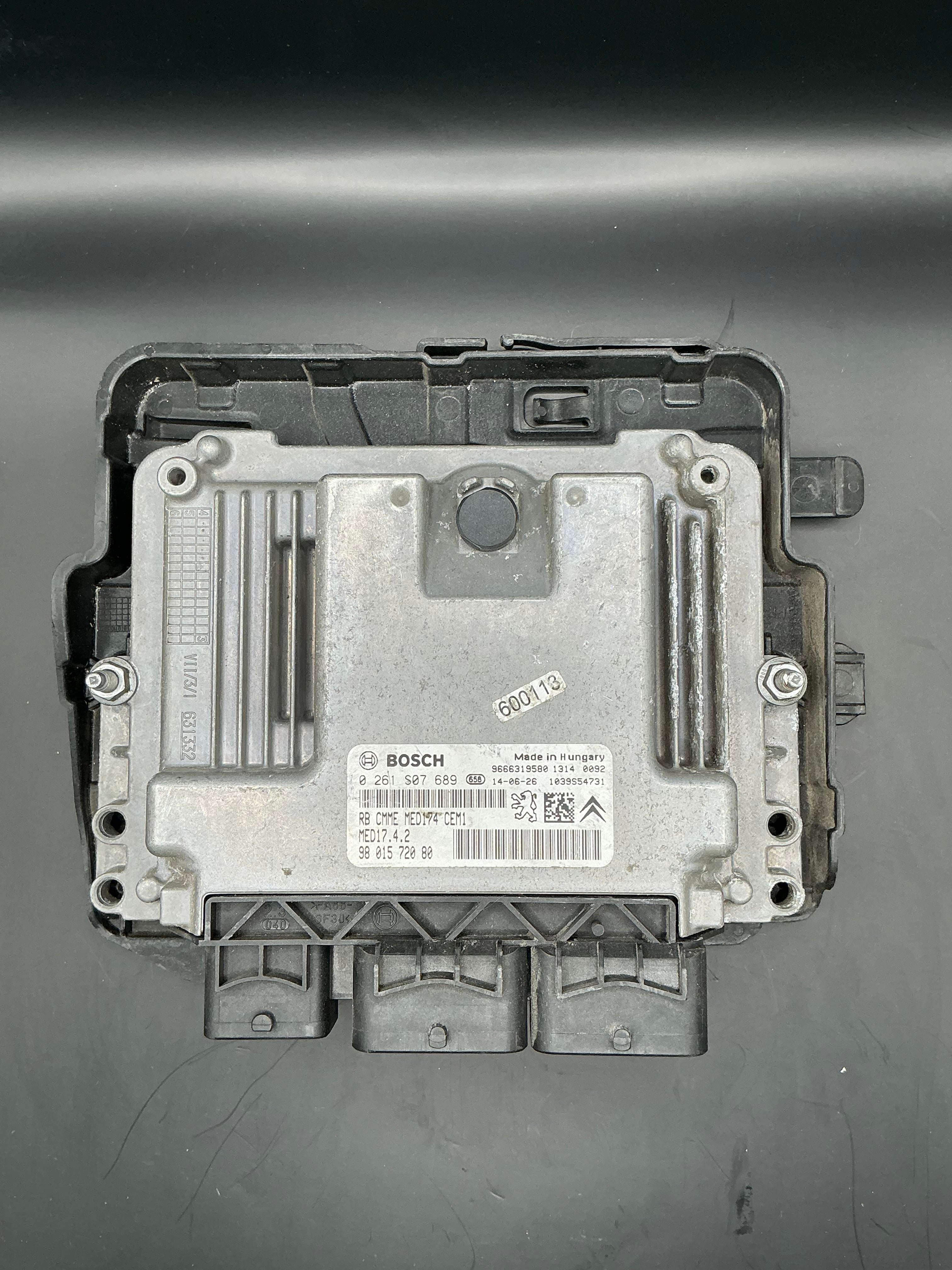 COMPUTADORA DE MOTOR PEUGEOT 208 1.6T 2014 9801572080
