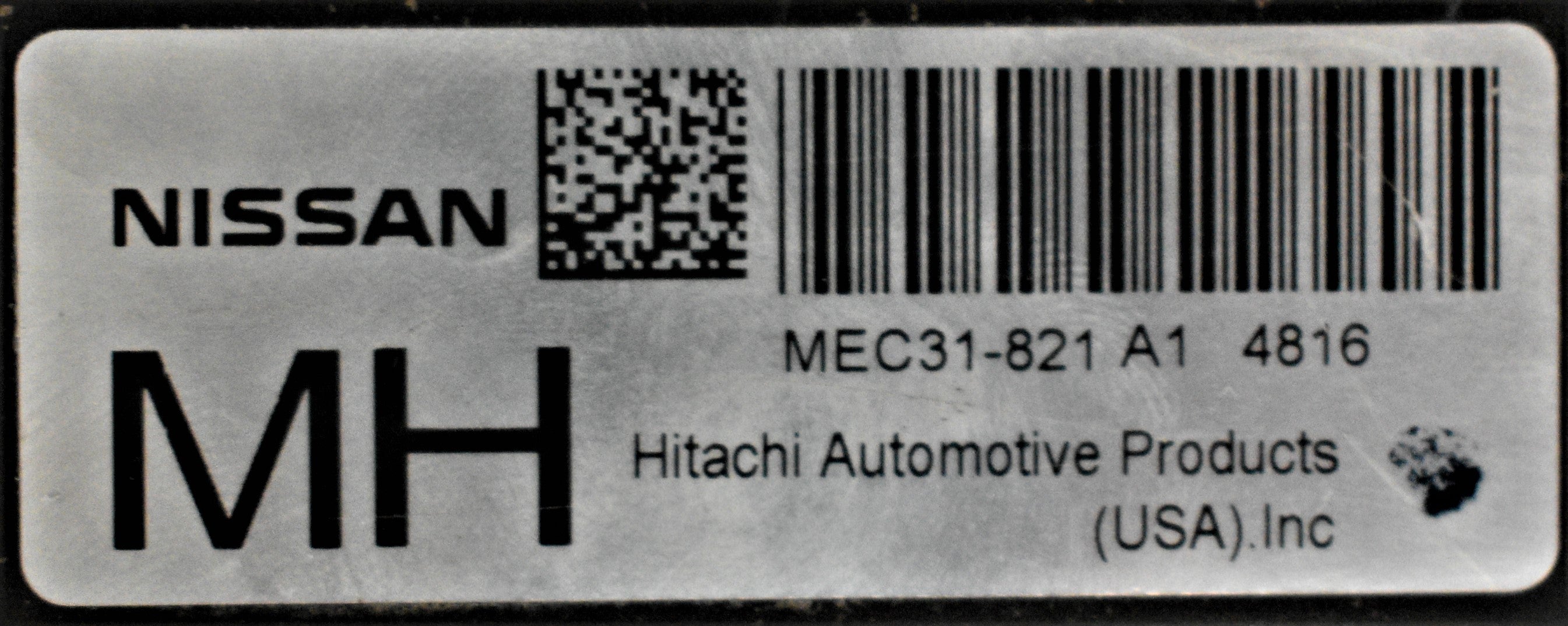 COMPUTADORA DE MOTOR NISSAN SENTRA MEC31-821 MH