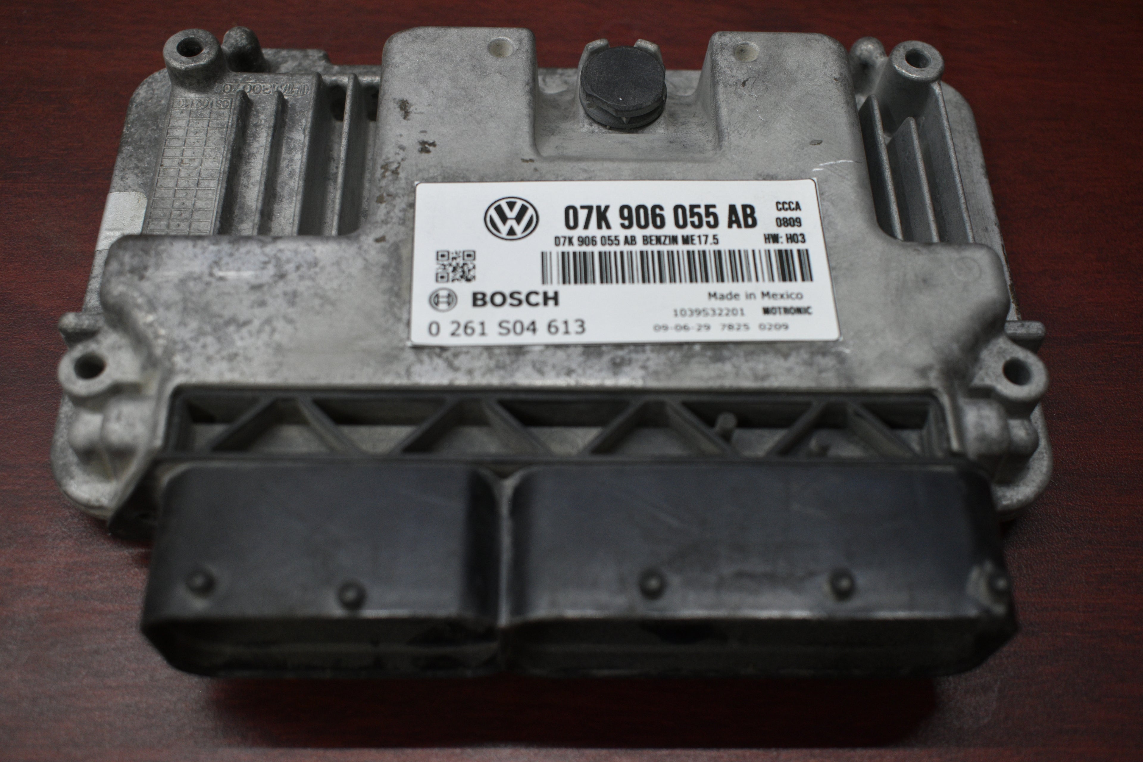 COMPUTADORA DE MOTOR VW 07K906055AB ME17.5