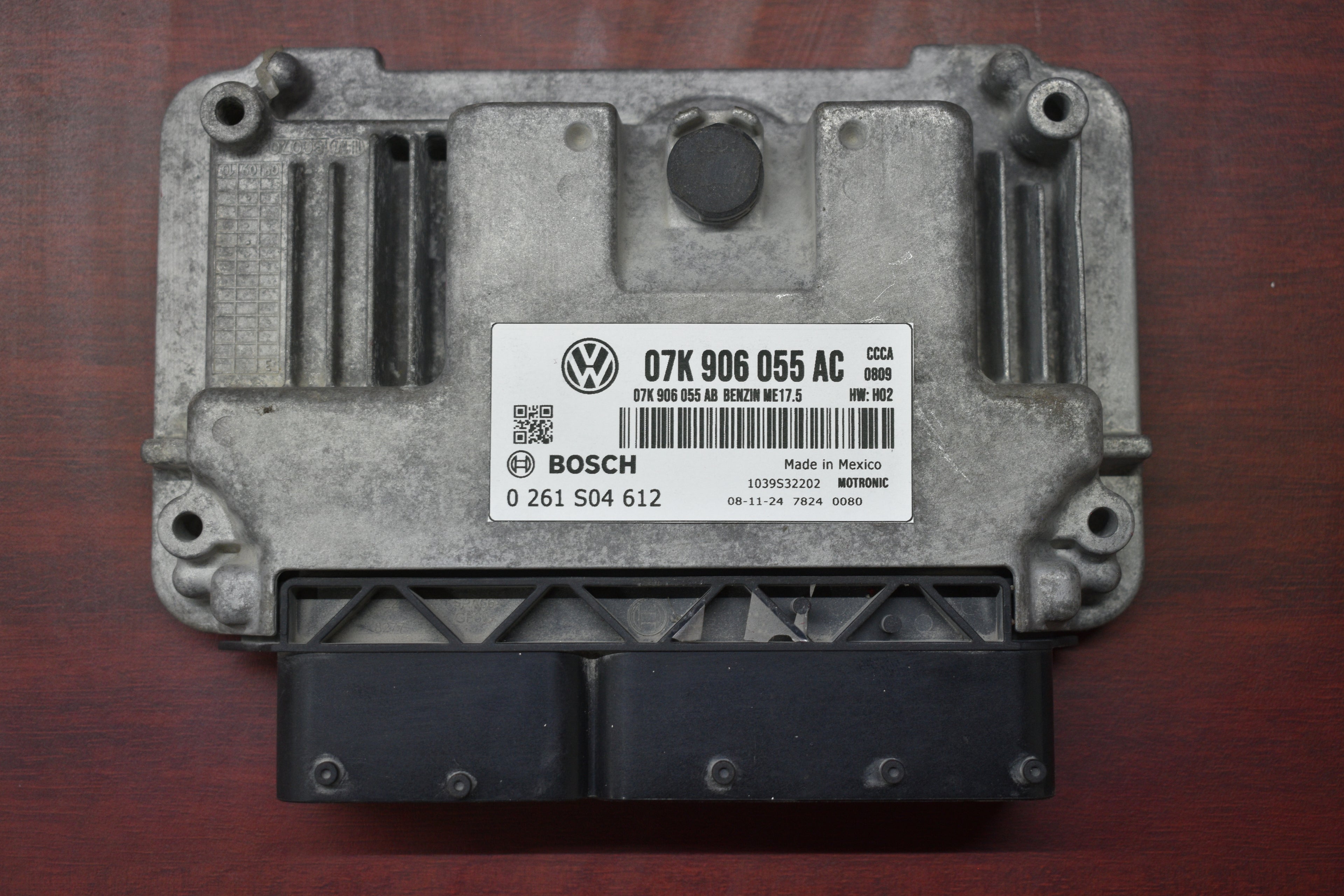 COMPUTADORA DE MOTOR VW 07K906055AC ME17.5