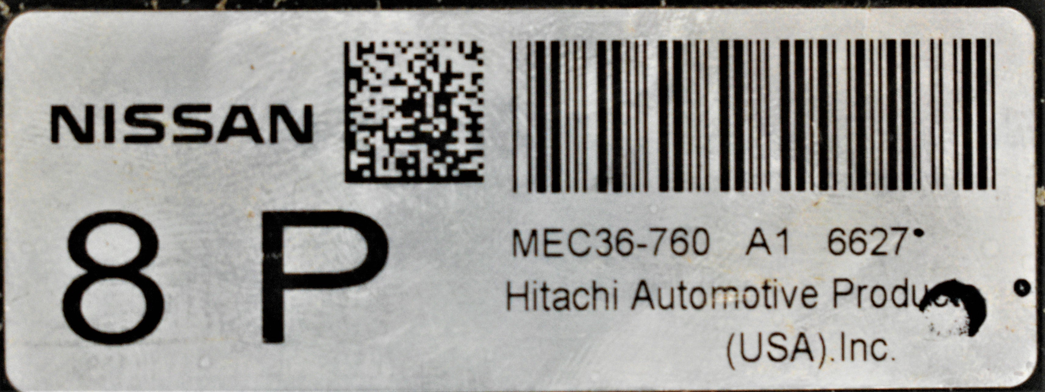 COMPUTADORA DE MOTOR NISSAN SENTRA MEC36-760 8P