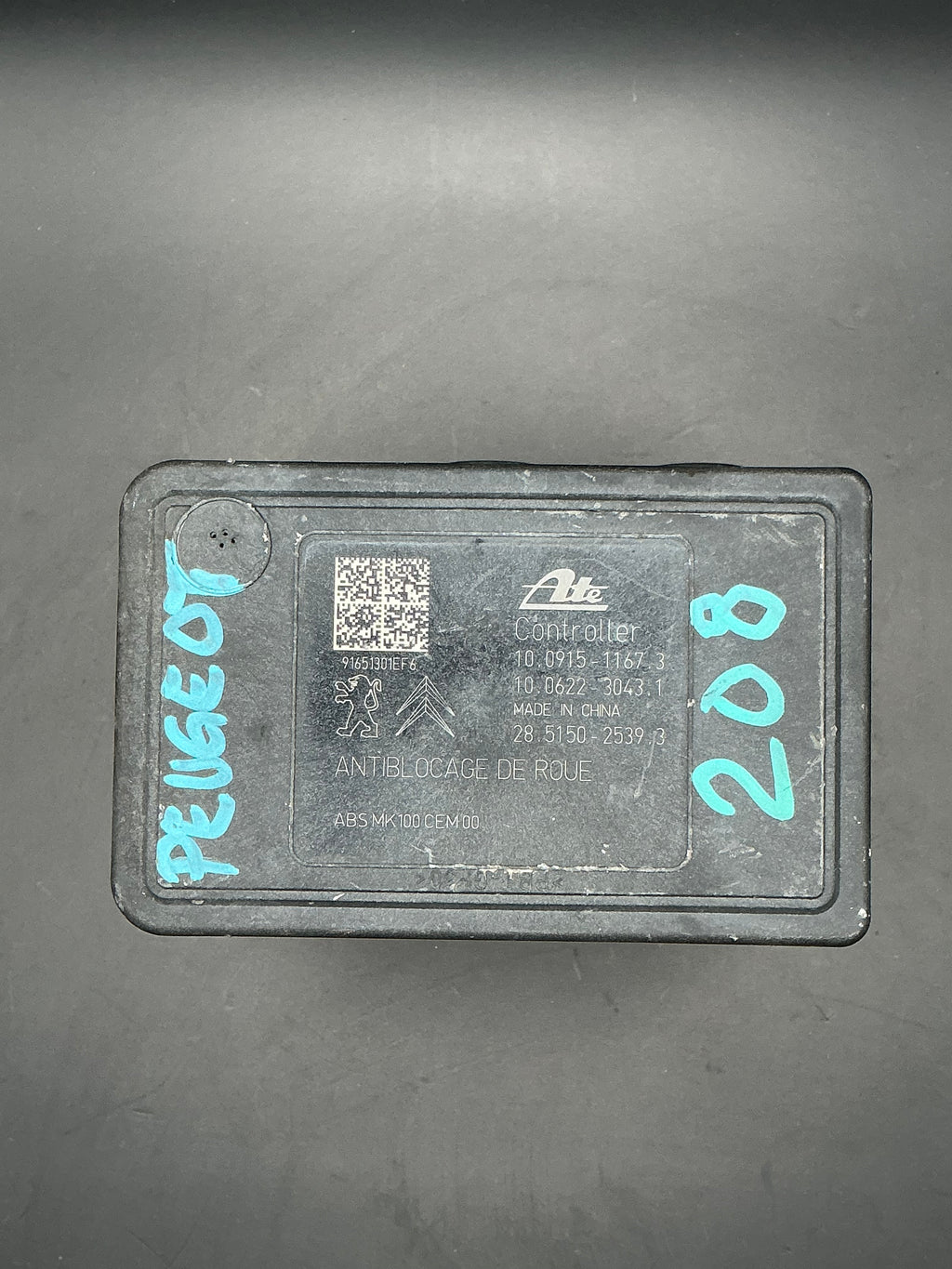 Módulo ABS Peugeot 208 2014-2018 9802460680