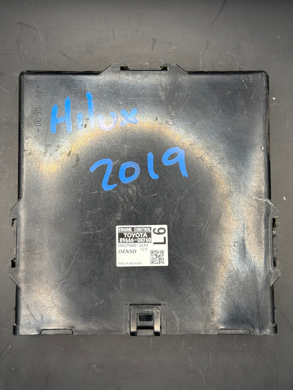 COMPUTADORA DE MOTOR TOYOTA HILUX 2019 89666-0KF60
