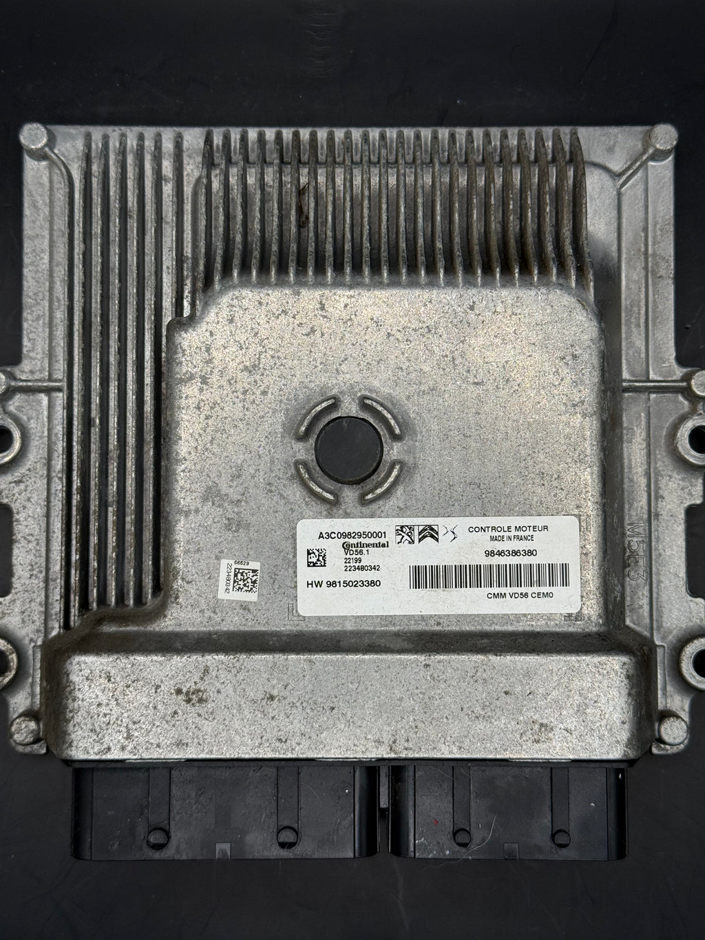 COMPUTADORA DE MOTOR PEUGEOT 5008 9846386380 VD56.1