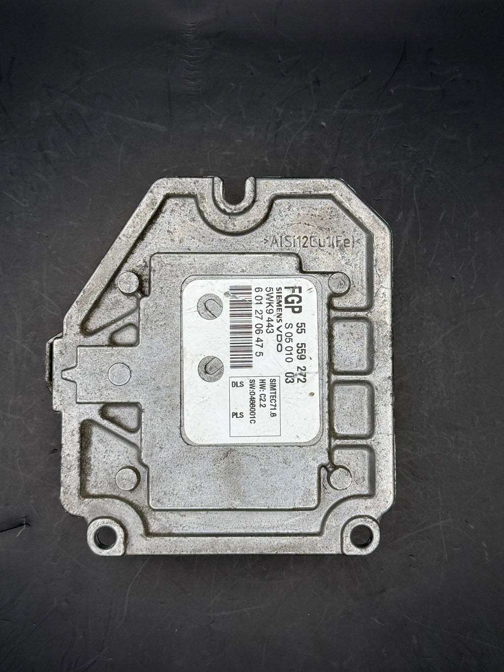 COMPUTADORA DE MOTOR CHEVROLET ASTRA H 55559272 SIMTEC71.6