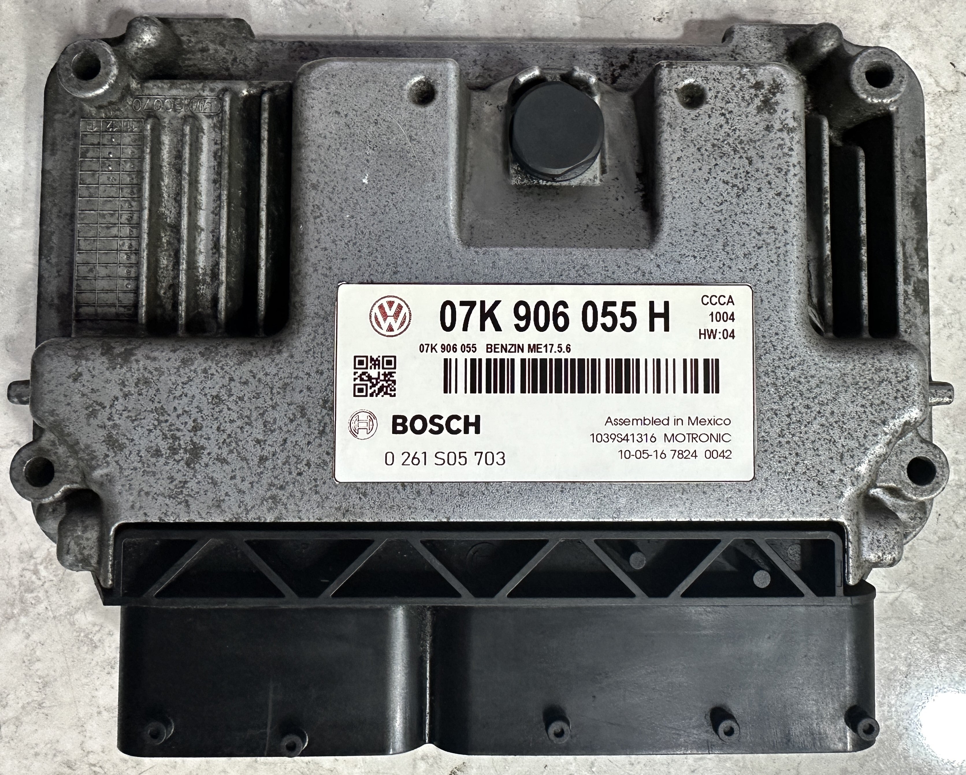 COMPUTADORA DE MOTOR VW 07K906055H ME17.5