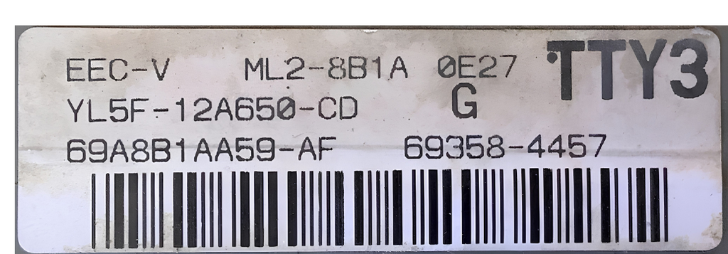 BACKUP FORD ML2-8B1A  YL5F-12A650-CD